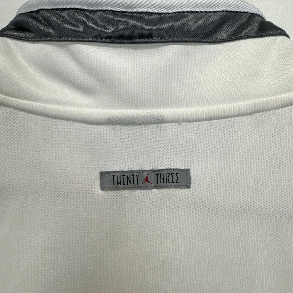 Nike Air Jordan XI Retro Knit Full Zip Jacket Cool Grey 11 Gray XXL Dri Fit - Picture 12 of 13